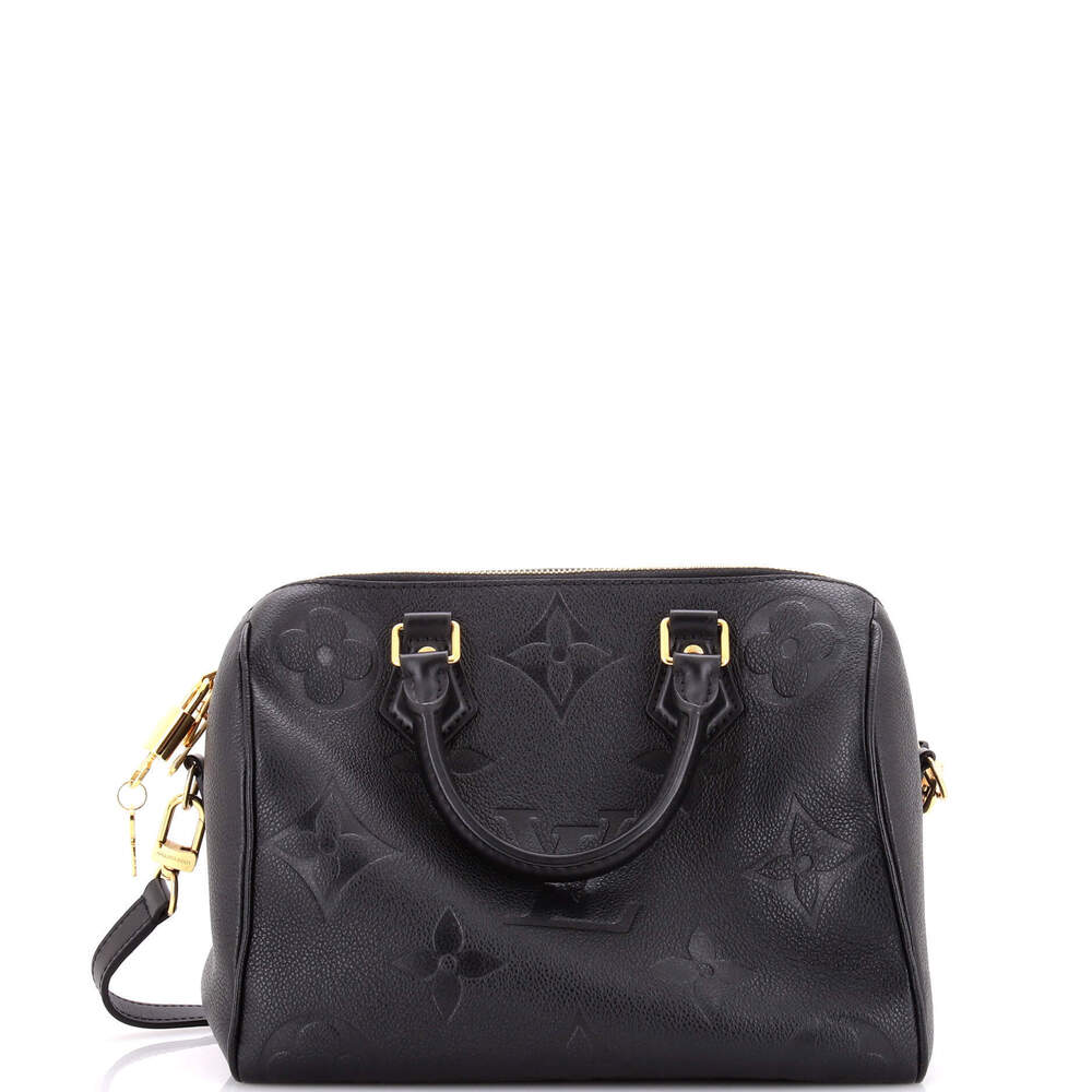 Louis Vuitton 25 Speedy Bandouliere Bag Monogram Empreinte Giant